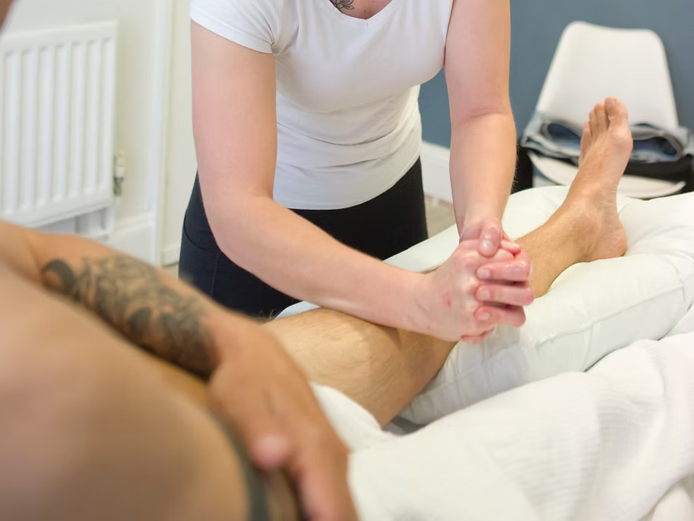 Lymphatic drainage massage treatment at SoCo Therapies in Bournemouth